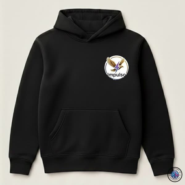 Buzo Boston Negro · Escudo