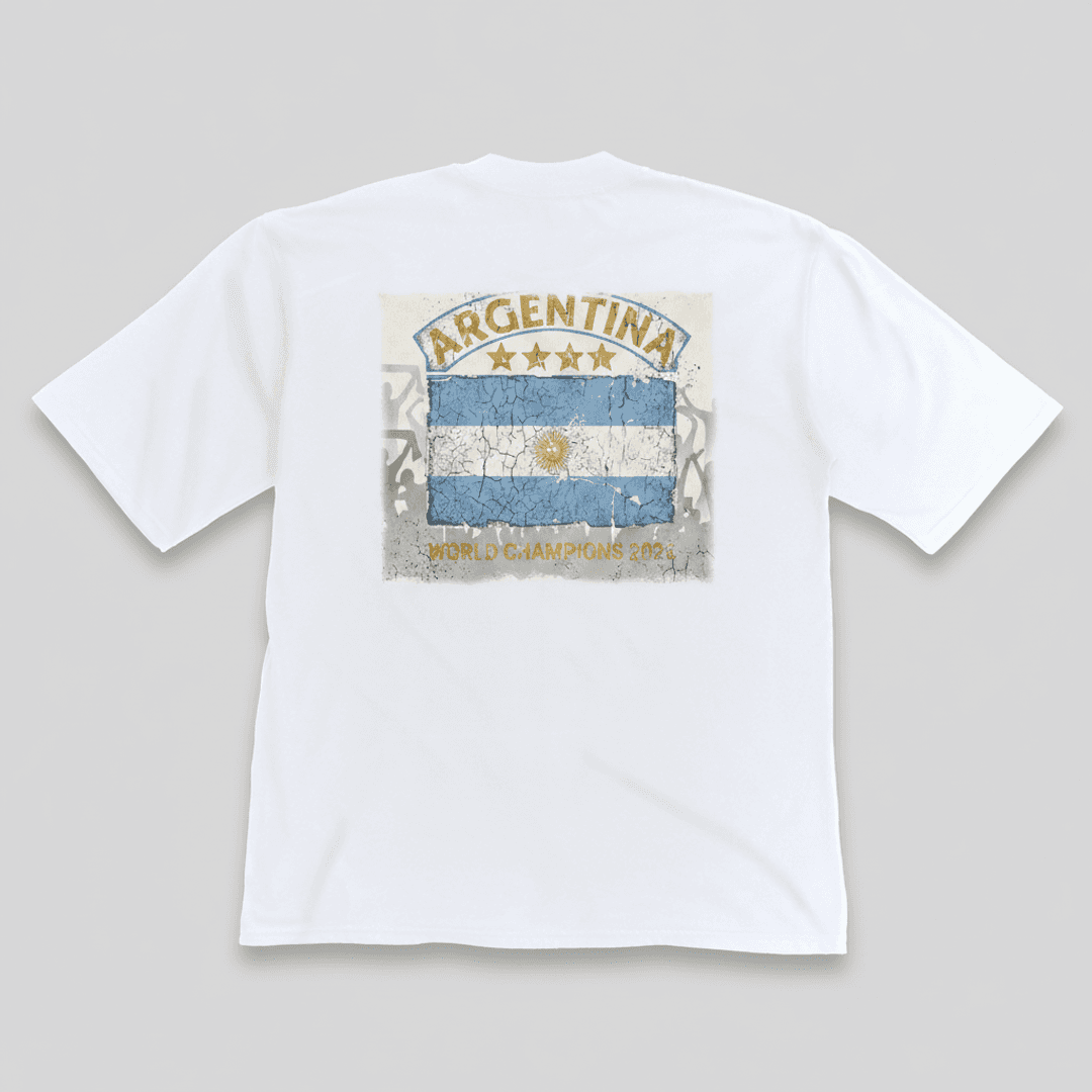 Remera M&B Blanca · Argentina