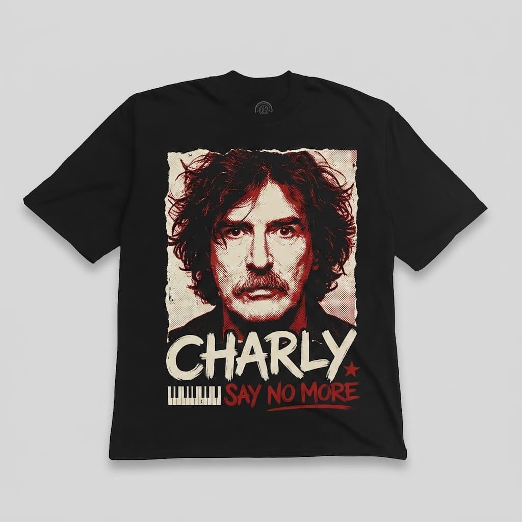 Remera Charly García — Say No More